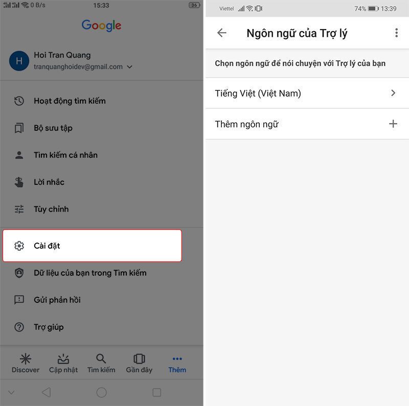 hướng dẫn cài đặt và kích hoạt google assistant tiếng việt cho android