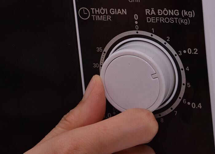 hướng dẫn rã đông từ lò vi sóng