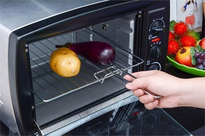 các chức năng của lò nướng thùng