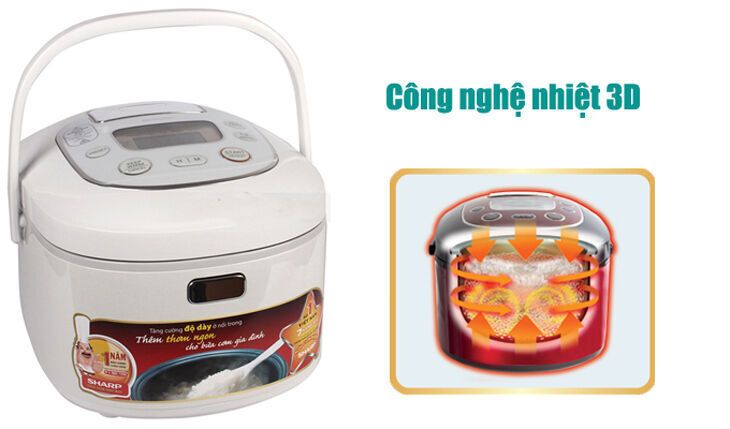 các công nghệ nấu của nồi cơm điện