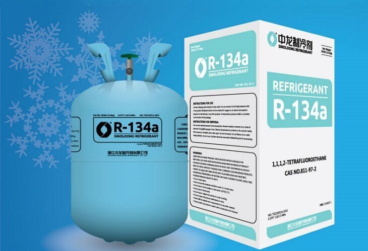 các loại gas trên tủ đông