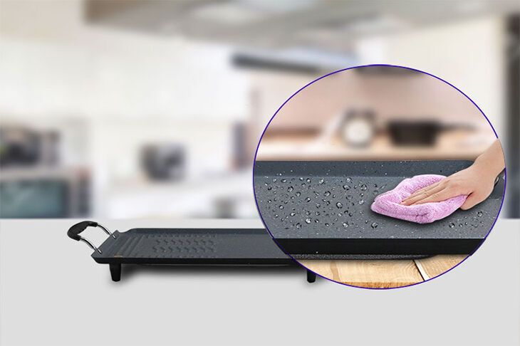 lưu ý khi sử dụng và bảo quản bếp nướng điện