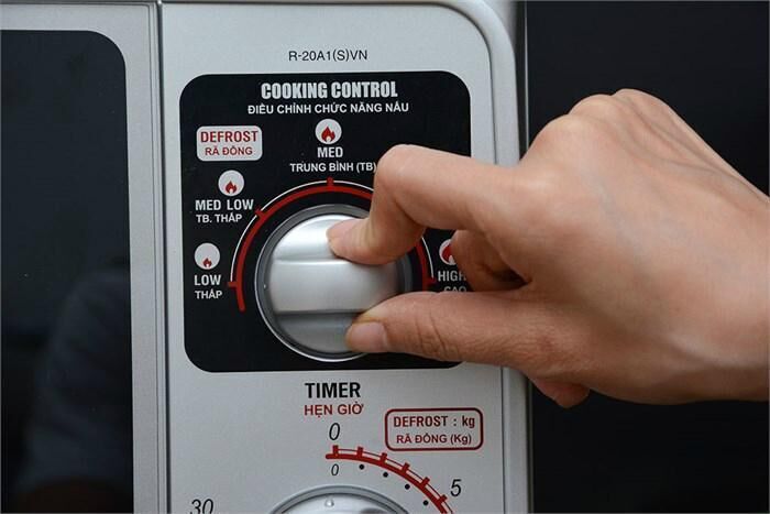 các chức năng của lò vi sóng