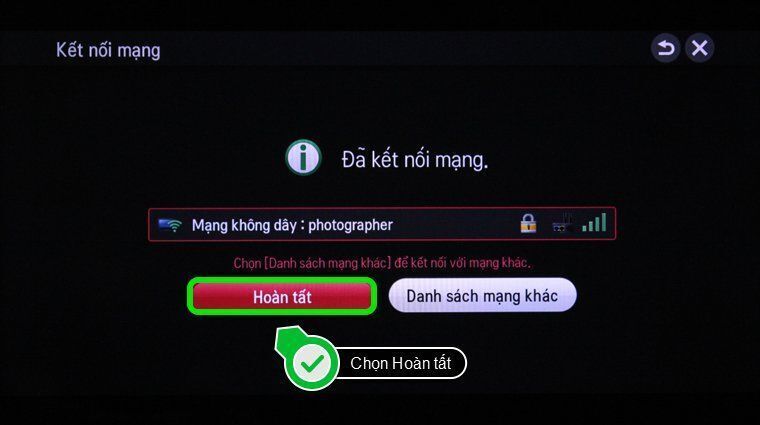 cách kết nối mạng cho smart tivi lg chạy hệ điều hành netcast