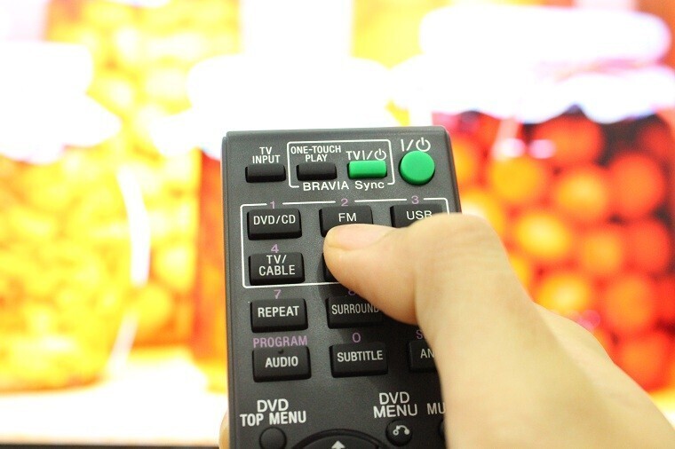 cách dò và nghe đài fm trên dàn âm thanh sony 5.1