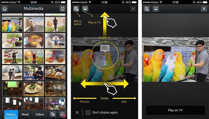 các ứng dụng điện thoại điều khiển tivi