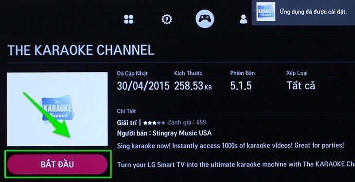cách tải ứng dụng trên smart tivi lg 2016