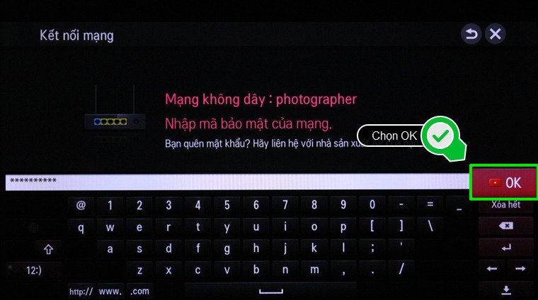 cách kết nối mạng cho smart tivi lg chạy hệ điều hành netcast