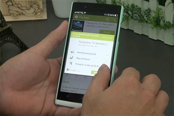3 bước đơn giản sử dụng điện thoại điều khiển smart tivi panasonic