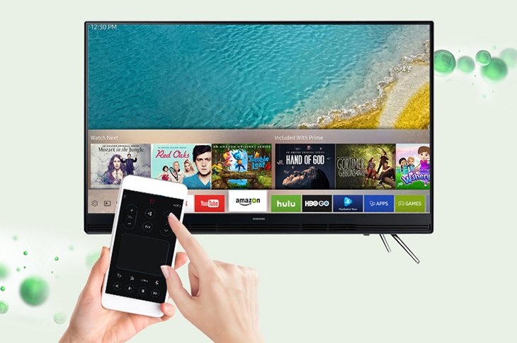 so sánh ứng dụng điều khiển tivi bằng điện thoại của sony và samsung