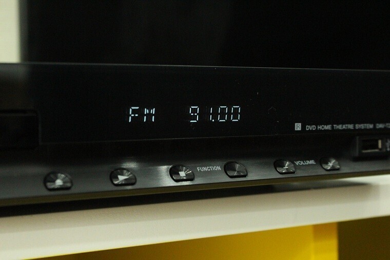 cách dò và nghe đài fm trên dàn âm thanh sony 5.1