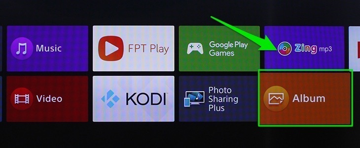 cách nghe nhạc, xem ảnh, xem phim bằng usb trên android tivi sony 2016