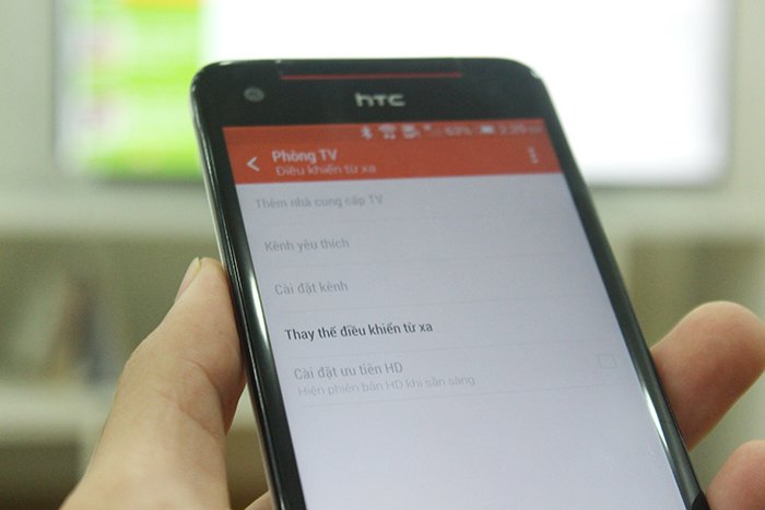 hướng dẫn dùng htc butterfly s điều khiển tivi bằng hồng ngoại