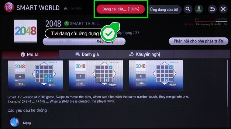 cách tải ứng dụng trên smart tivi lg chạy hệ điều hành netcast