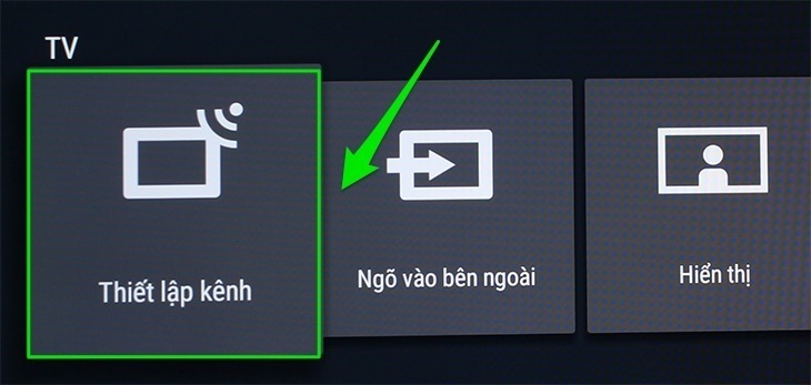 cách dò kênh trên android tivi sony 2016