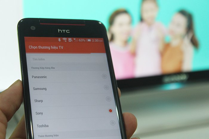 hướng dẫn dùng htc butterfly s điều khiển tivi bằng hồng ngoại