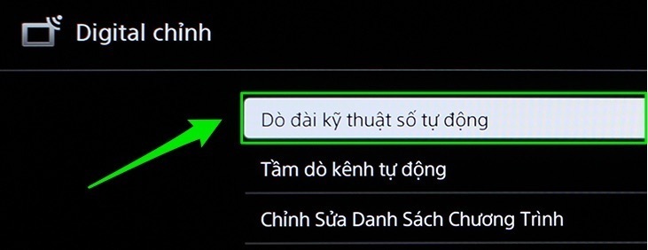 cách dò kênh trên android tivi sony 2016