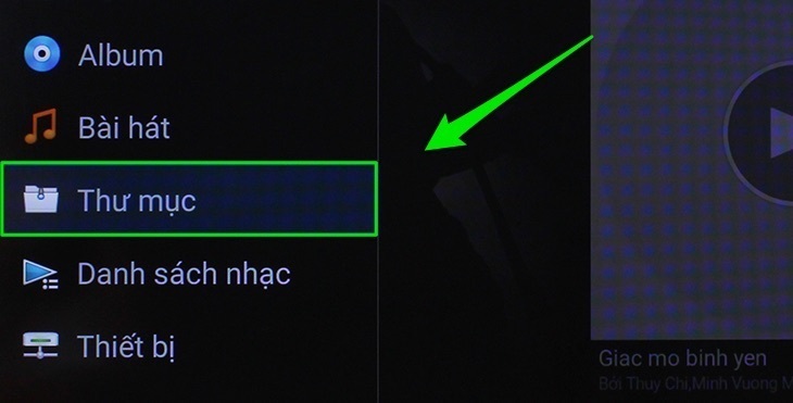 cách nghe nhạc, xem ảnh, xem phim bằng usb trên android tivi sony 2016