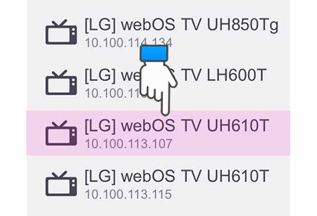 cách dùng iphone điều khiển tivi lg
