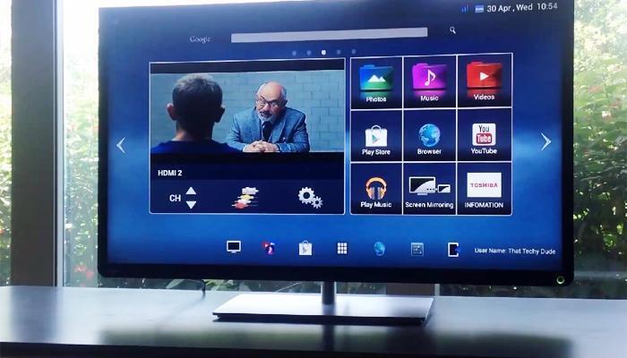 hệ điều hành android trên tivi toshiba có gì thú vị?
