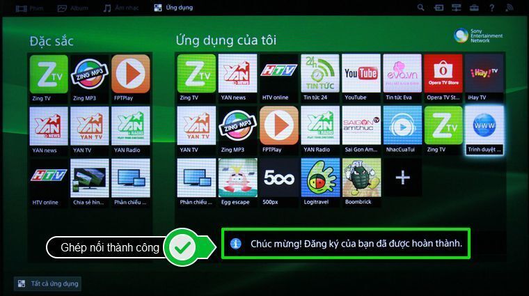 cách sử dụng điện thoại để điều khiển smart tivi sony thông qua ứng dụng tv sideview