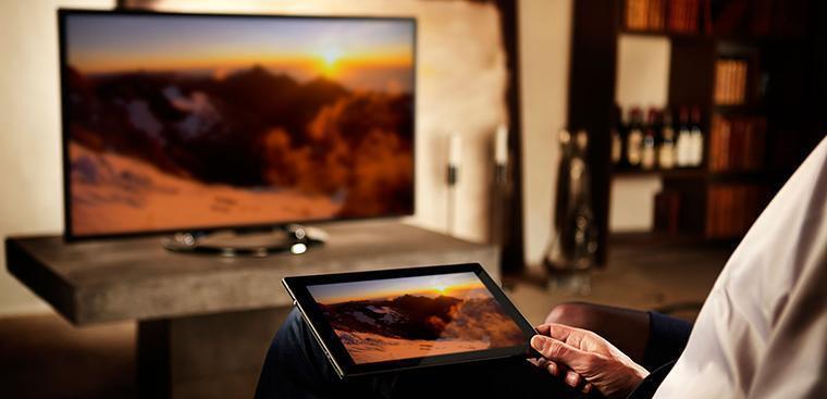 các kết nối trên tivi sony