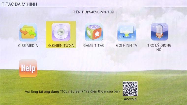 cách điều khiển smart tivi tcl bằng điện thoại thông qua ứng dụng tcl nscreen pro
