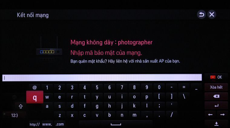 cách kết nối mạng cho smart tivi lg chạy hệ điều hành netcast