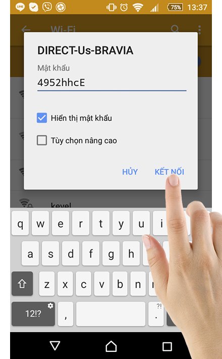 cách chuyển hình từ điện thoại lên android tivi sony 2016 qua photo share