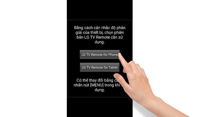 cách điều khiển smart tivi lg bằng điện thoại thông qua ứng dụng lg tv remote