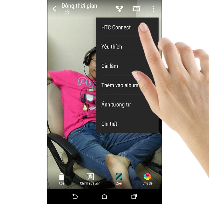 cách chuyển hình từ điện thoại lên tivi bằng dlna