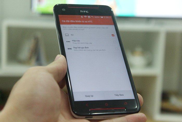 hướng dẫn dùng htc butterfly s điều khiển tivi bằng hồng ngoại