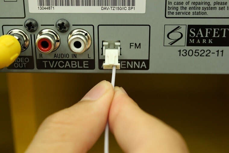 cách dò và nghe đài fm trên dàn âm thanh sony 5.1