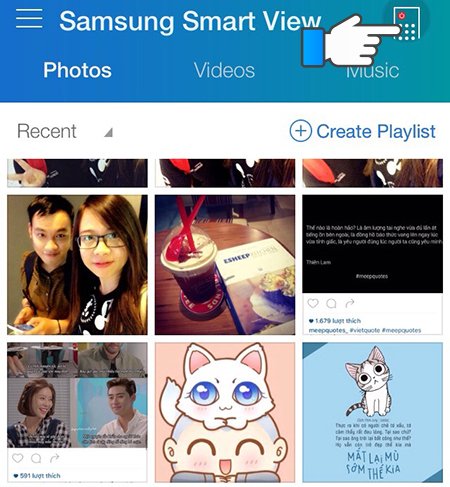 cách dùng iphone điều khiển tivi samsung