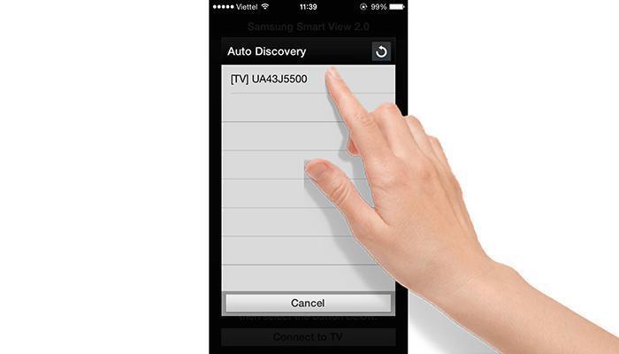 cách chuyển hình ảnh, nhạc, phim từ iphone lên tivi samsung