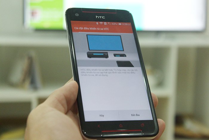 hướng dẫn dùng htc butterfly s điều khiển tivi bằng hồng ngoại