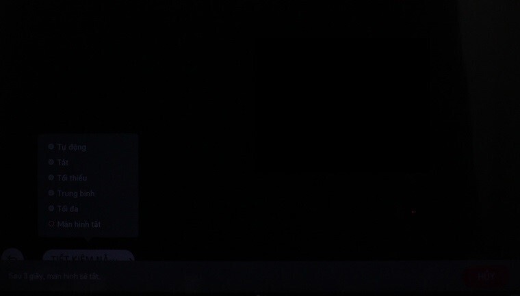 cách bật chế độ tiết kiệm năng lượng trên smart tivi lg hệ điều hành webos