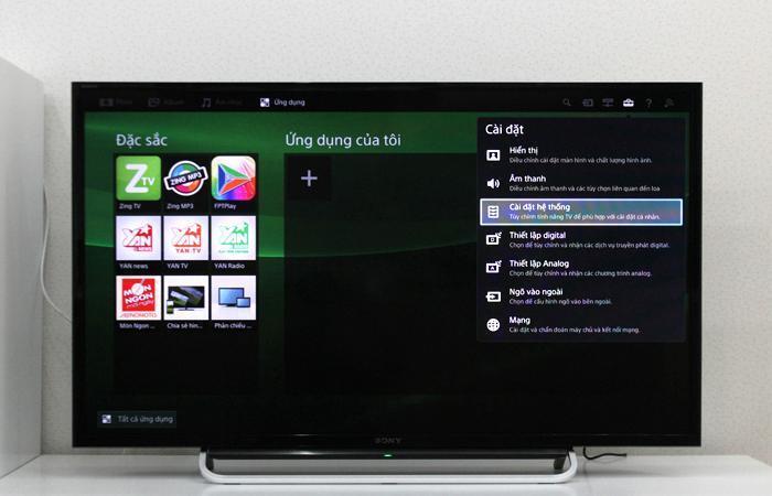 cách khởi động chế độ tiết kiệm điện trên tivi sony