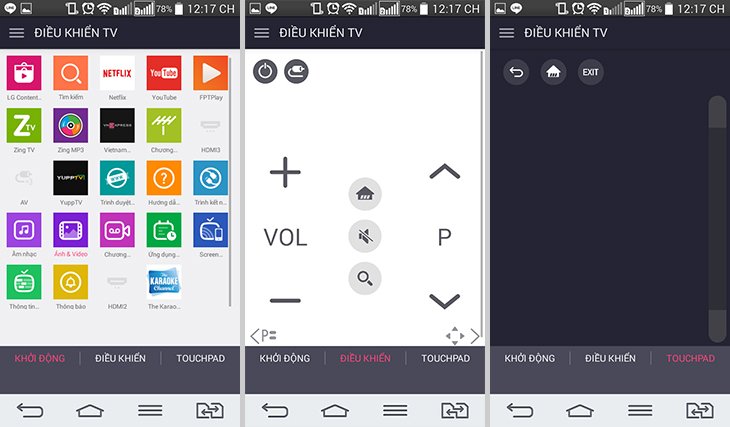 cách điều khiển smart tivi lg 2016 bằng điện thoại