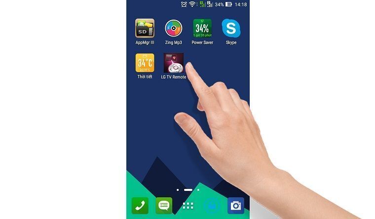 cách điều khiển smart tivi lg bằng điện thoại thông qua ứng dụng lg tv remote