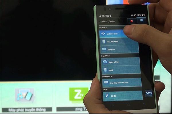 3 bước đơn giản sử dụng điện thoại điều khiển smart tivi panasonic