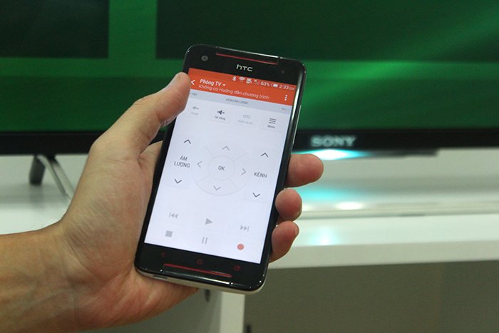 hướng dẫn dùng htc butterfly s điều khiển tivi bằng hồng ngoại