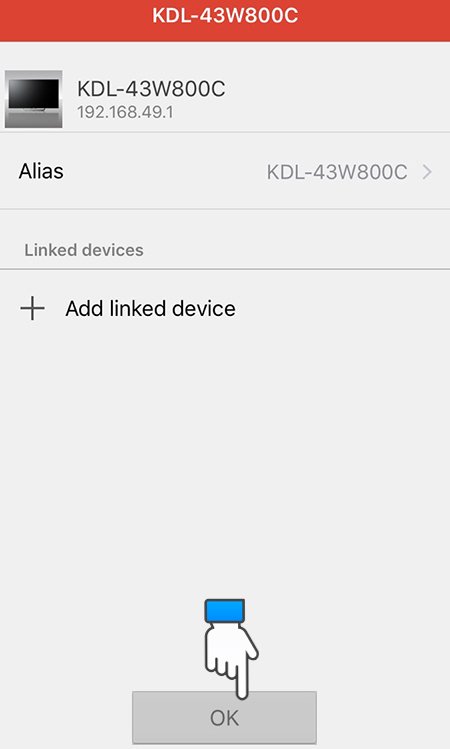 cách dùng iphone điều khiển tivi sony