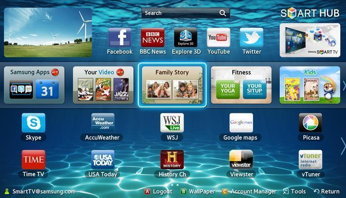 những giao diện tivi thông minh cơ bản nhất hiện nay (phần 1)