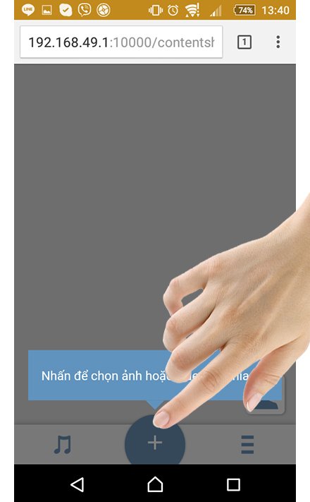 cách chuyển hình từ điện thoại lên android tivi sony 2016 qua photo share