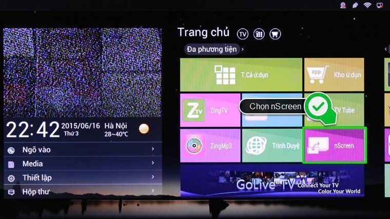 cách điều khiển smart tivi tcl bằng điện thoại thông qua ứng dụng tcl nscreen pro