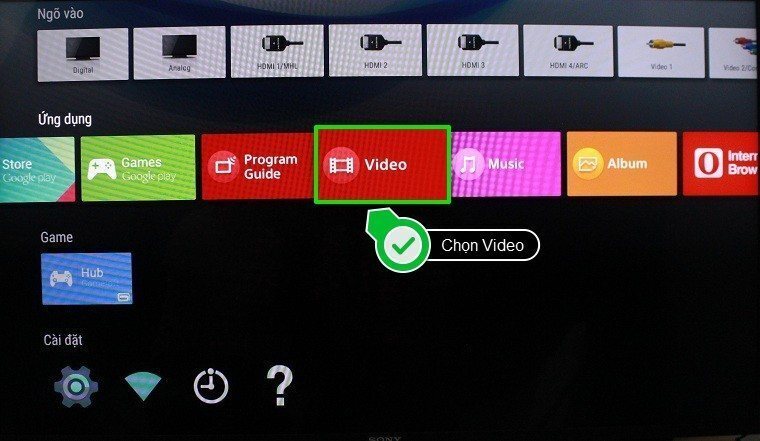 cách bật chế độ 3d trên android tivi sony 2015