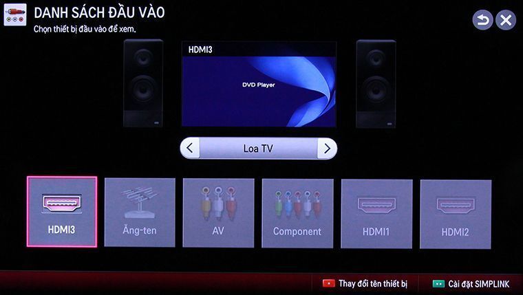 cách kết nối tivi với đầu dvd qua cổng hdmi