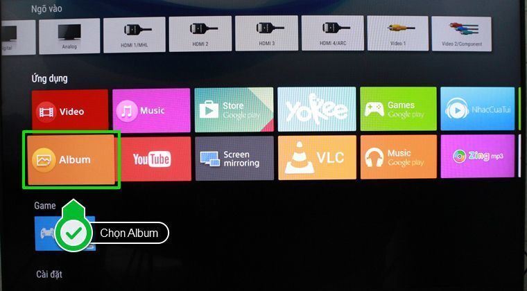 cách kết nối hub usb với android tivi sony 2015