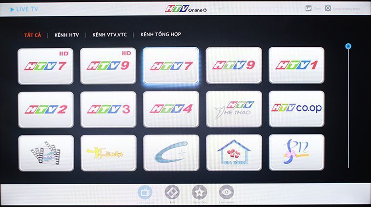 cách đăng ký tài khoản htv online trên smart tivi